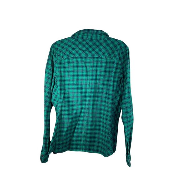 Eastern Mountian Sports Flannel Green Winter Grunge Utility Outdoors L - Picture 4 of 7